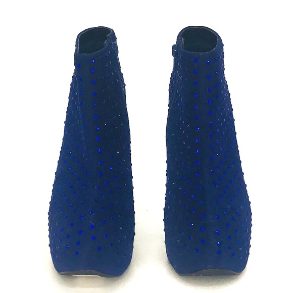 Wild Pair Evie Rhinestone Platform Heels Size 6.5 - Picture 3 of 7